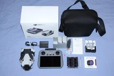New DJI Mini 4 Pro Camera Drone Fly More Combo Plus with RC 2 Remote + Extras
