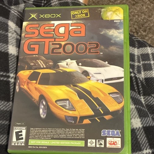 SEGA Sega GT 2002 Jet Set Radio Future Xbox Racing 2002 Limited Edition Manual