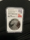 2017-W American Silver Eagle NGC PF-70 ULTRA CAMEO.     Mercanti Signature Label