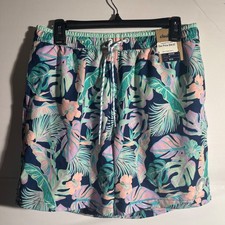 Chubbies Mens Swim Shorts, The Night Faunas, 7" inseam, Mesh Liner, Pick Size