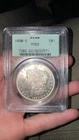 1890-S Morgan Silver Dollar $1 PCGS MS62 Cert #8232571 San Francisco