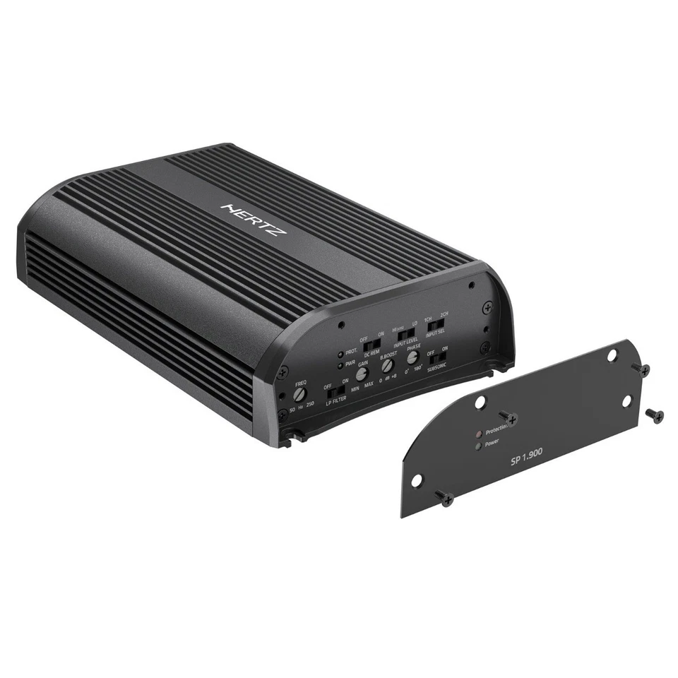 Hertz SP 1.900 Mono Marine Verstärker 1000W Class D für Auto Boot Motorrad - Bild 2 von 4
