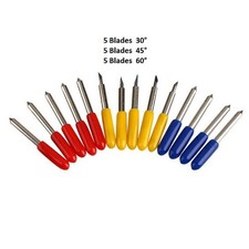 15x Lame da Taglio 30° 45° 60° Coltelli Plotter Taglierina Vinile per Roland