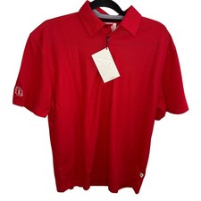 OOBE Chick-Fil-A Team Style Red Golf Polo Shirt Men's Large Polyester New