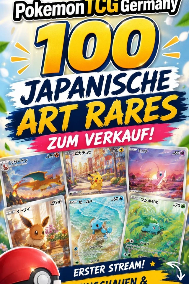 Mein erster Stream! 100 Japanische Art Rares