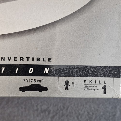 Kit carrosserie métal cabriolet Corvette vintage neuf dans sa boîte par Testor édition limitée échelle 1:24 - Photo 7/9