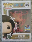 Stephanie Young One Piece Signed Funko Pop 1475  7BAP 70 Protector