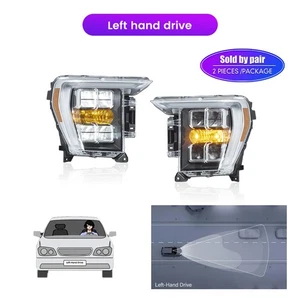 LED Car Headlight Assembly For Ford F150 2021-2022 Front Headlight Lamp DRL (For: More than one vehicle)