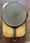 Block Wagner No. 8 Cast Iron Skillet w/Heat Ring Ca. 1890's