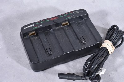 Canon OEM LC-E4N Dual Battery Charger for LP-E4 LP-E4 EOS 1D X 1D Mark IV