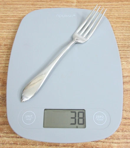 GORHAM STERLING SILVER DINNER FORK 7" NO MONOGRAM 38g