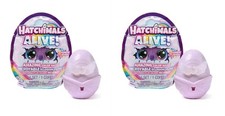 Hatchimals Alive Rainbow Splash Amazing Color Hatch 2-Pack Styles May Vary 