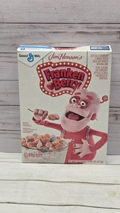 Limited Edition Frankin Berry Jim Henson Puppet Cover GM Cereal Box Only