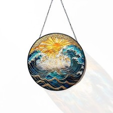 Stained Glass Suncatcher Kit - Window Hanging Decor  Unique Gifts for All