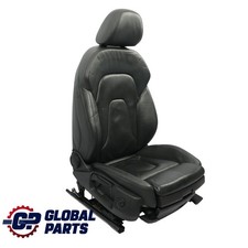 Audi A4 B8 Sedile Anteriore Sportivo Interno Riscaldato Pelle Anima Nera Destra
