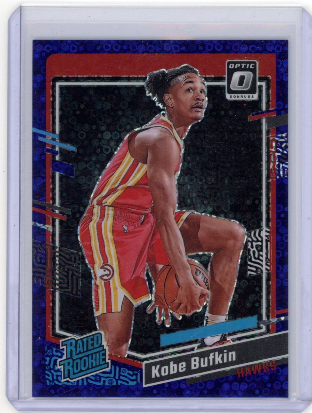 🔥 2023-24 Donruss Optic Rated Rookie #220 Kobe Bufkin Fast Break Purple #/99