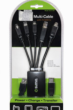 SIMA USB Multi-Cable w/ FireWire Power Charge Transfer Pwr 5 Items At Once, NWT
