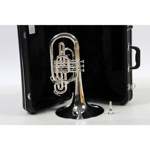 Allora AMP-450 Marching F Mellophone Silver 197881285524