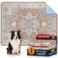 Washable Pee Pads for Dogs,2 Pack Reusable Puppy Pads 18"x24" Super Absorbent...