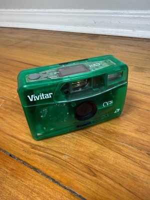 Vivitar CV24 Clear green Camera Ice Film Vintage 2000