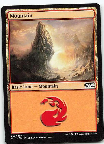 Mountain 263/269 Multiple Sets Common NM MTG