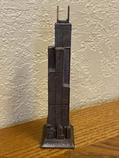 VTG SEARS TOWER Miniature Historical COPPER Model Figure 5.75” Tall