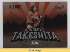 2024 Upper Deck Allure AEW Horizontal SP Sunrise Konosuke Takeshita READ 1j38