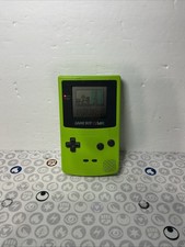 Nintendo Game Boy Color Kiwi Lime Green Handheld - CGB-001 - Tested - Game 