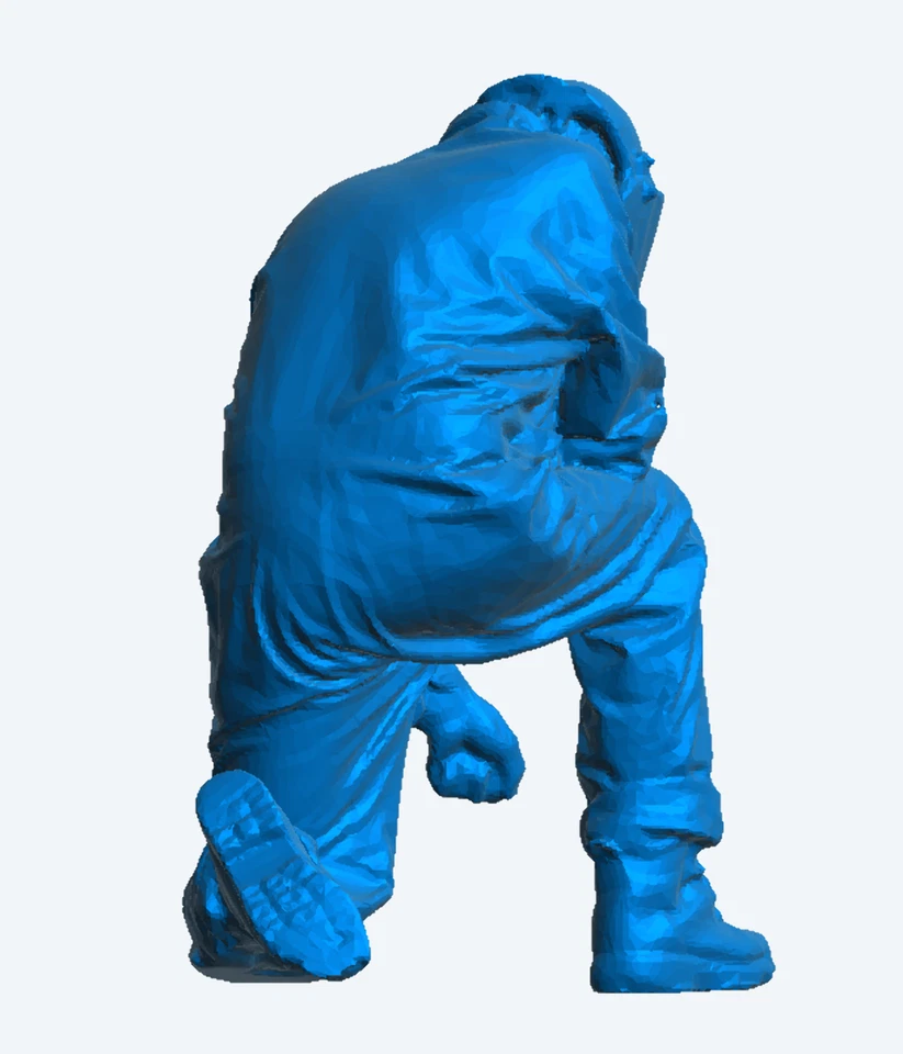 TG51 – Crouching Welder | Multi-Scale Shipyard Crew Figure - Image 4 of 4