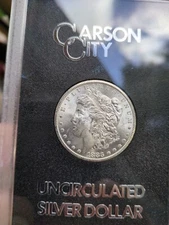 1883-CC $1 GSA Morgan Silver Dollar with Box & COA