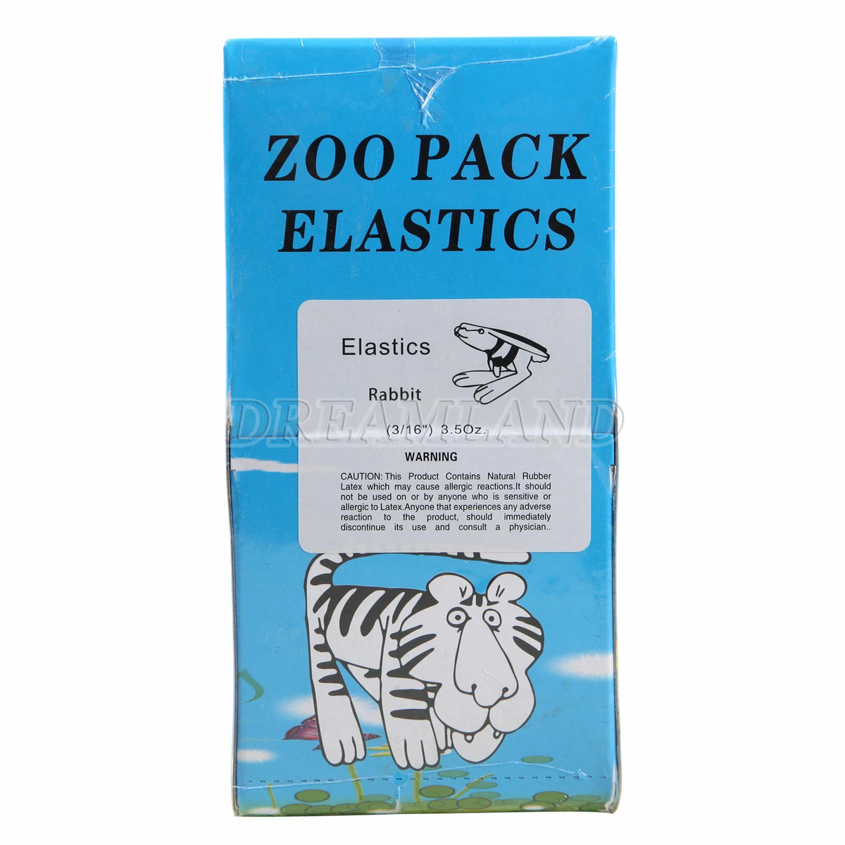 1 Box Dental Orthodontic Rubber Bands Elastics Latex Braces Force