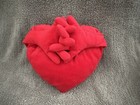 Ikea Heart Shaped Plush Stuffed Red Soft Pillow Hugging Cushion Decor Valentines — photo 3