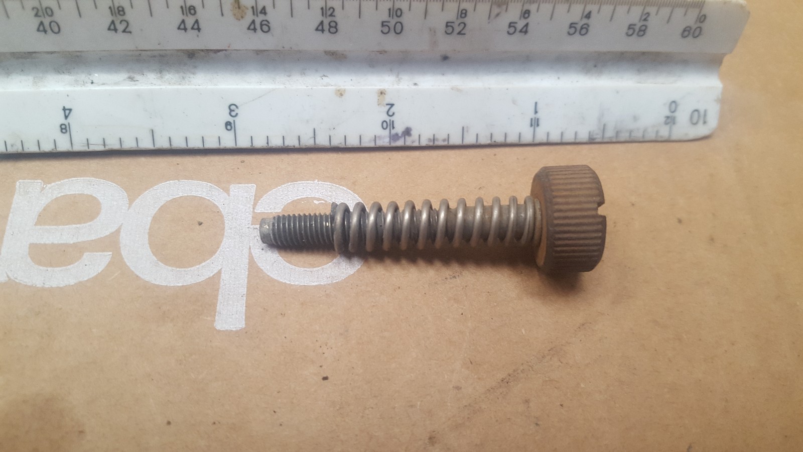 1977 1978 Honda CB750 K F A carburetor idle adjuster adjustment screw