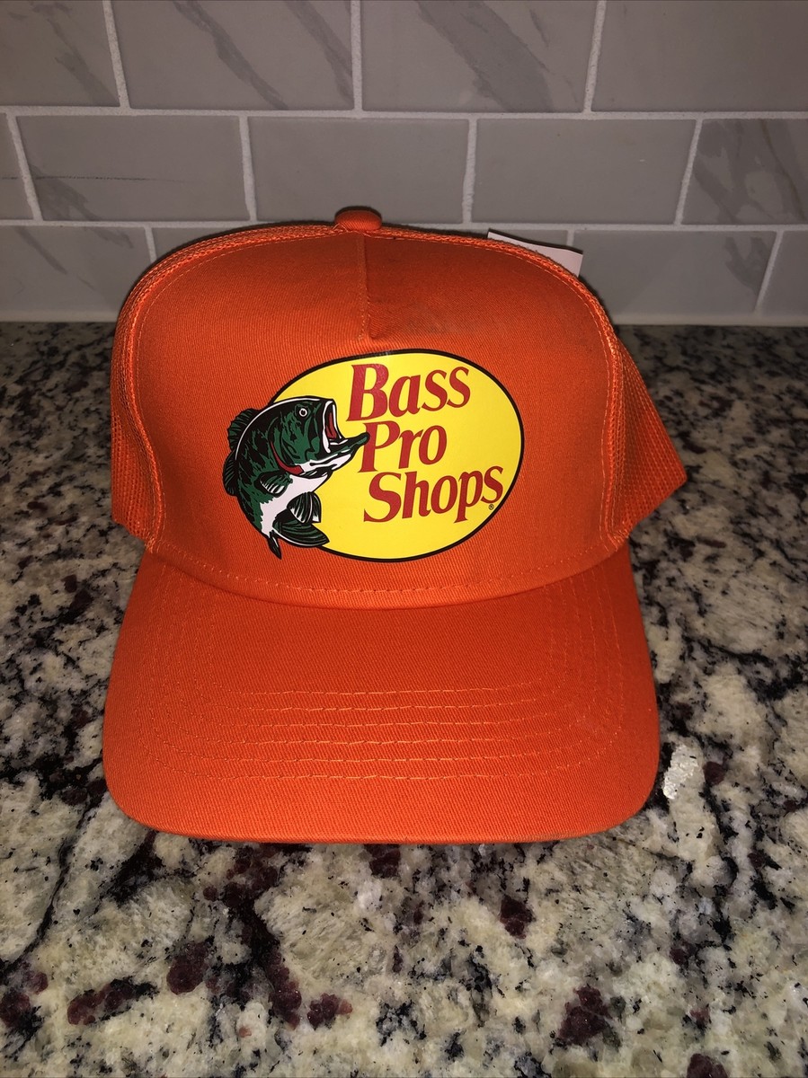Bass Pro Shops Hat Logo Mesh Fishing Hunting Trucker Cap