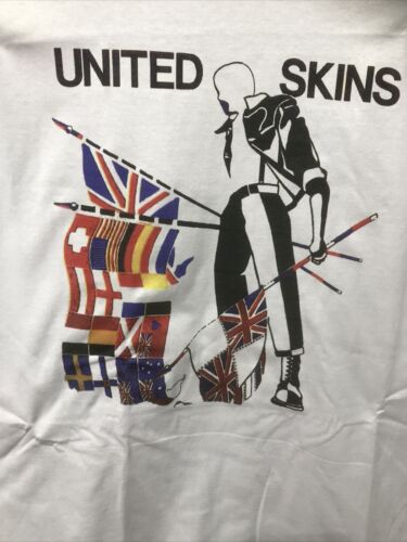 United Skins Original Last Resort Shop Design Skinhead Oi Thug Punk All Sizes! - Picture 3 of 3