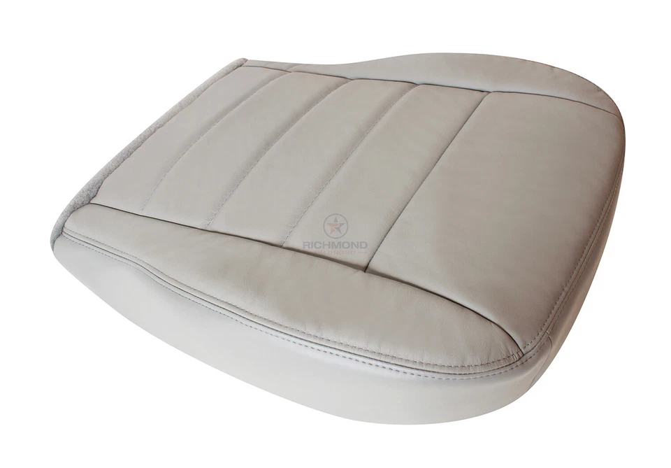 Cubierta de asiento de cuero inferior del lado del conductor gris claro para Dodge Magnum SE SXT RT 2006 Foto 2 de 4