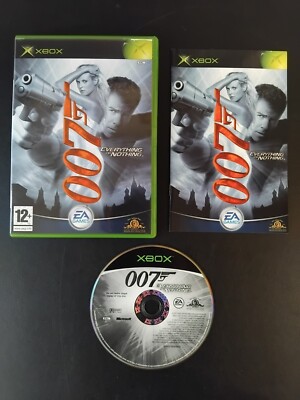 James Bond 007 Everything or Nothing - Xbox Game - PAL - With Manual