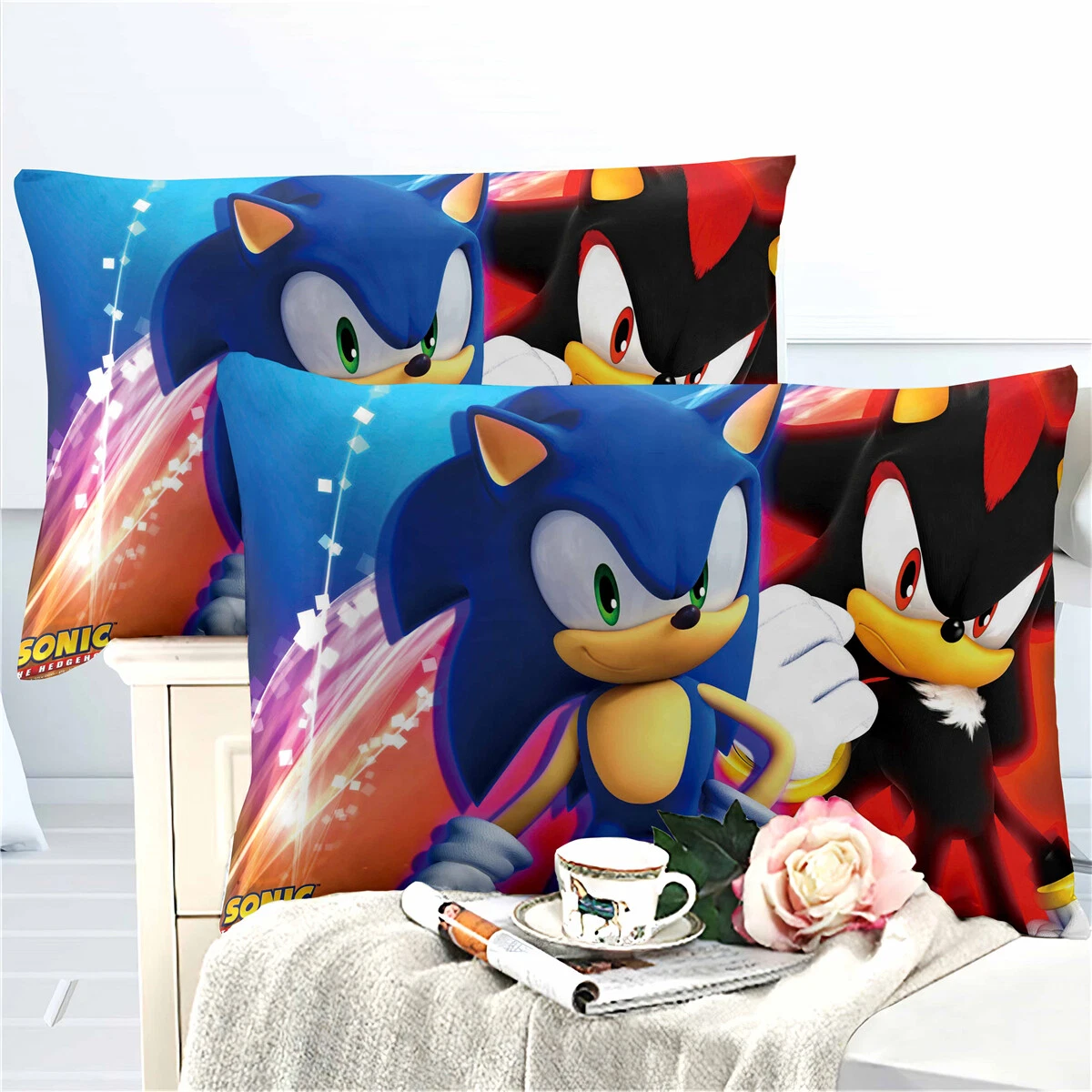 Sonic The Hedgehog Bedding Set, Bedroom Decoration
