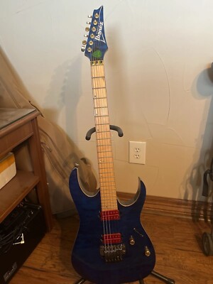 Ibanez RG920MQMZ-CBE Premium 2012 - 2013 - Cobalt Blue Surge