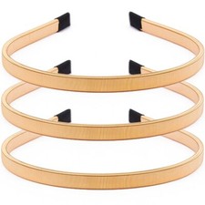 Gold Metal Headbands and Hairbands Thin Fashion Hair Accessories Women Girls