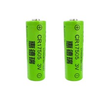 2pcs CR17505 3.0V 2800mAh Non-rechargeable Li-ion Battery