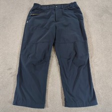 Berghaus Trousers Men W38 L30 Blue Denim Hiking Climbing Walking Outdoor Rain