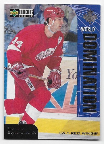 97/98 COLLECTOR'S CHOICE WORLD DOMINATION Hockey (#W1-W20) U-Pick From List - Picture 5 of 21