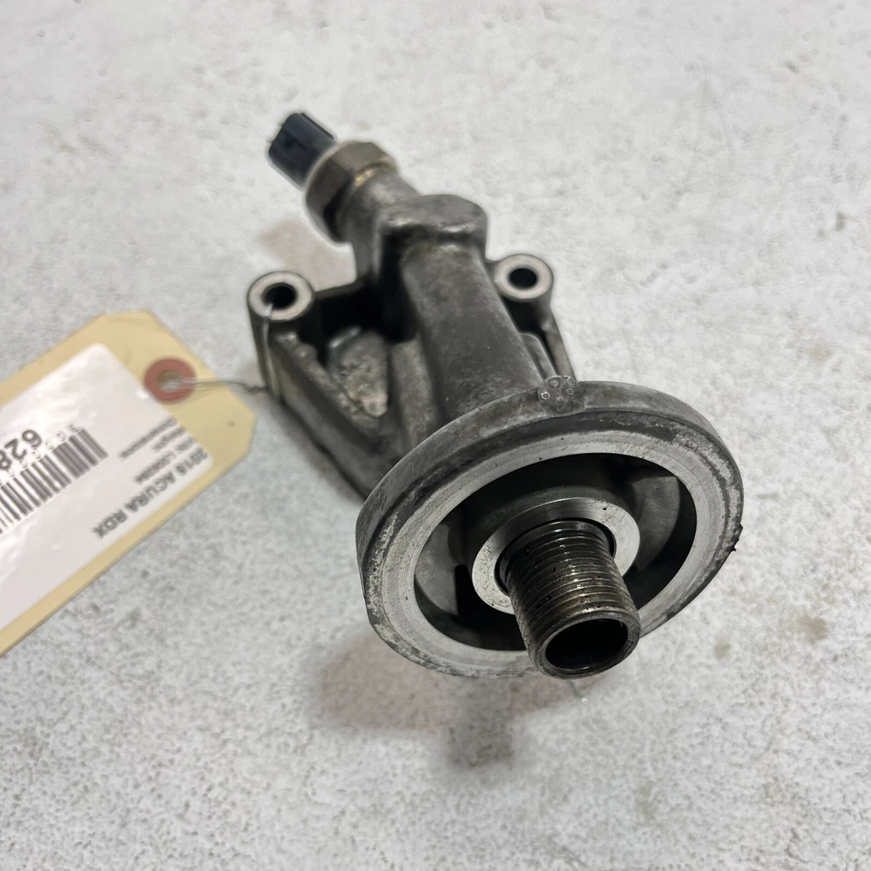 Carcasa adaptador filtro aceite motor ACURA RDX MDX 2016-18 con sensor de presión OEM Foto 3 de 4