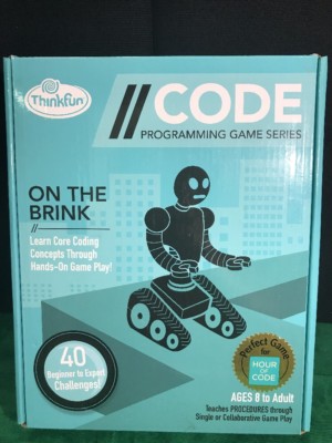Coding Board Game: On The Brink Top Quality ORIGINAL Think Fun By true FF SHIP