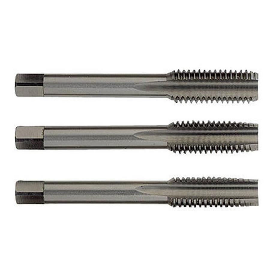 Taraud à main M7 HSS pas standard Tivoly jeu de 3 tarauds pour atelier