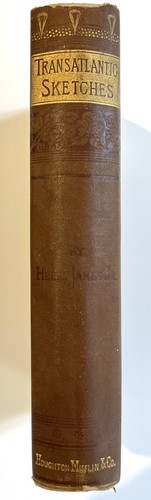 Henry James - Transatlantic Sketches - First Edition, First Printing Boston 1875 - Picture 2 of 15