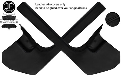 Soglie Adesive In Pelle Effetto Carbonio Per Renault Trafic – Kit 4 Pezzi, Protezione Pedale Antigraffio