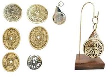 Brass Arabic Calendar Astrolabe Hanging base Maritime Navigational Astrological