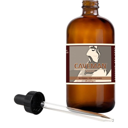 Caveman Original Virgin Patchouli Scent Beard & Body Soap - Handcrafted, Unisex, Made In USA